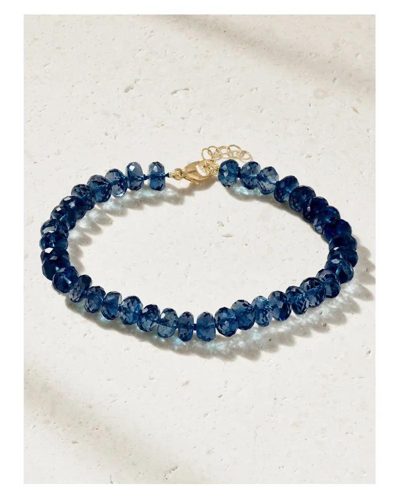 JIA JIA 14-karat Gold Topaz Bracelet - Blue Blue