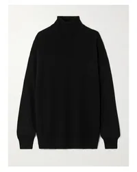 Dries van Noten Rollkragenpullover aus Kaschmir Schwarz