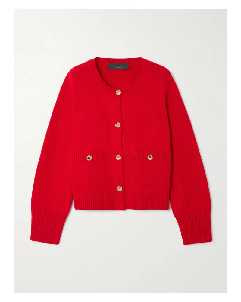 arch4 Rosanna Cardigan Aus Kaschmir - Rot Rot