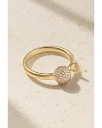 Rainbow K Ring aus 14 Karat  mit Diamanten Gold