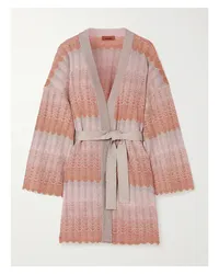 Missoni Cardigan aus Metallic-häkelstrick Mehrfarbig