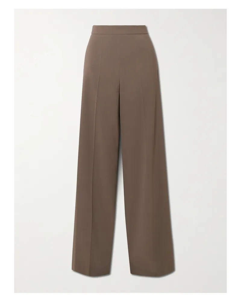 Joseph Alane Hose Mit Weitem Bein Aus Crêpe - Braun Braun