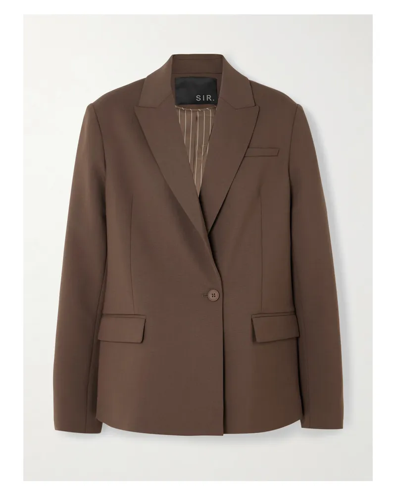 SIR Dylan Blazer Aus Webstoff - Braun Braun