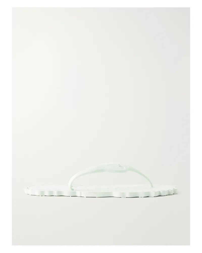 Zimmermann Seafoam Rubber Thong Sandals - Green Green