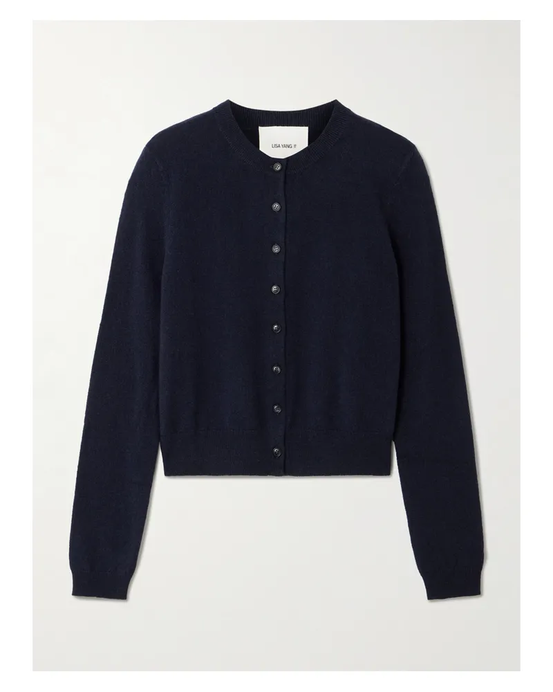 Lisa Yang Karia Cashmere Cardigan - Blue Blue
