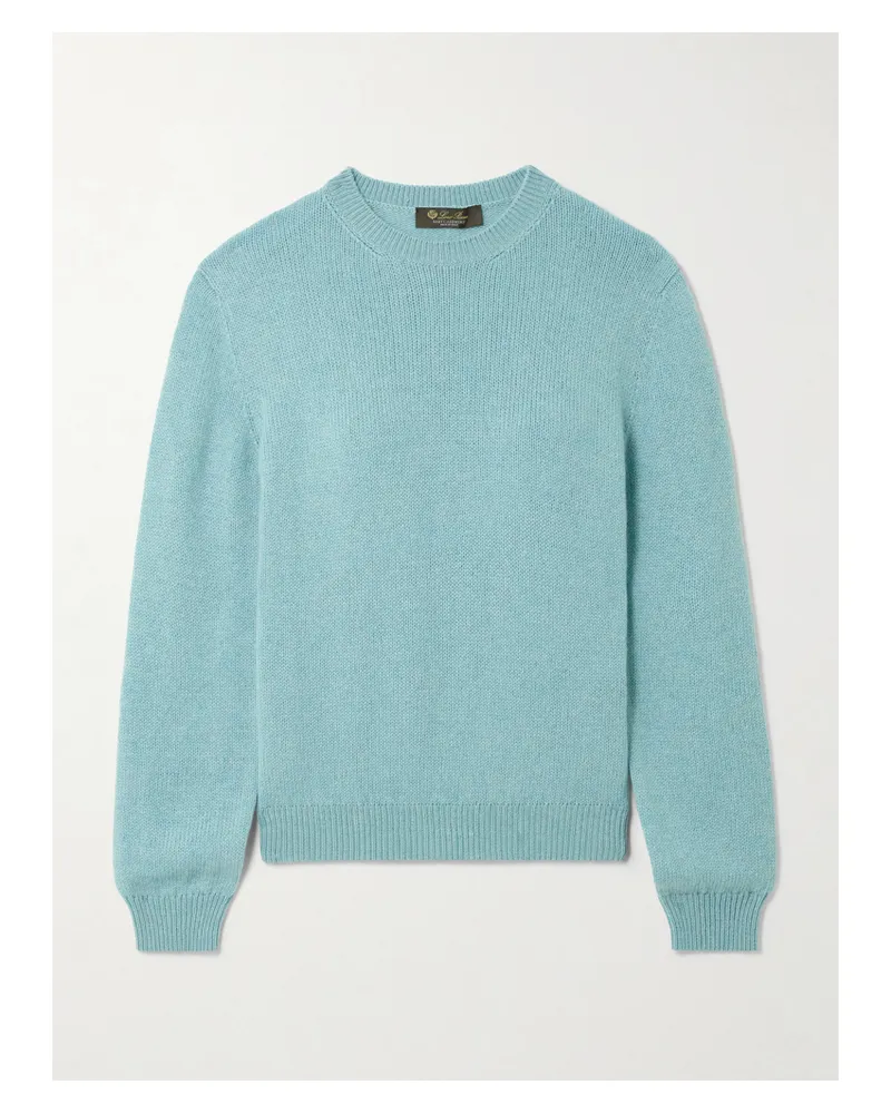 Loro Piana Fobello Kaschmirpullover - Blau Blau