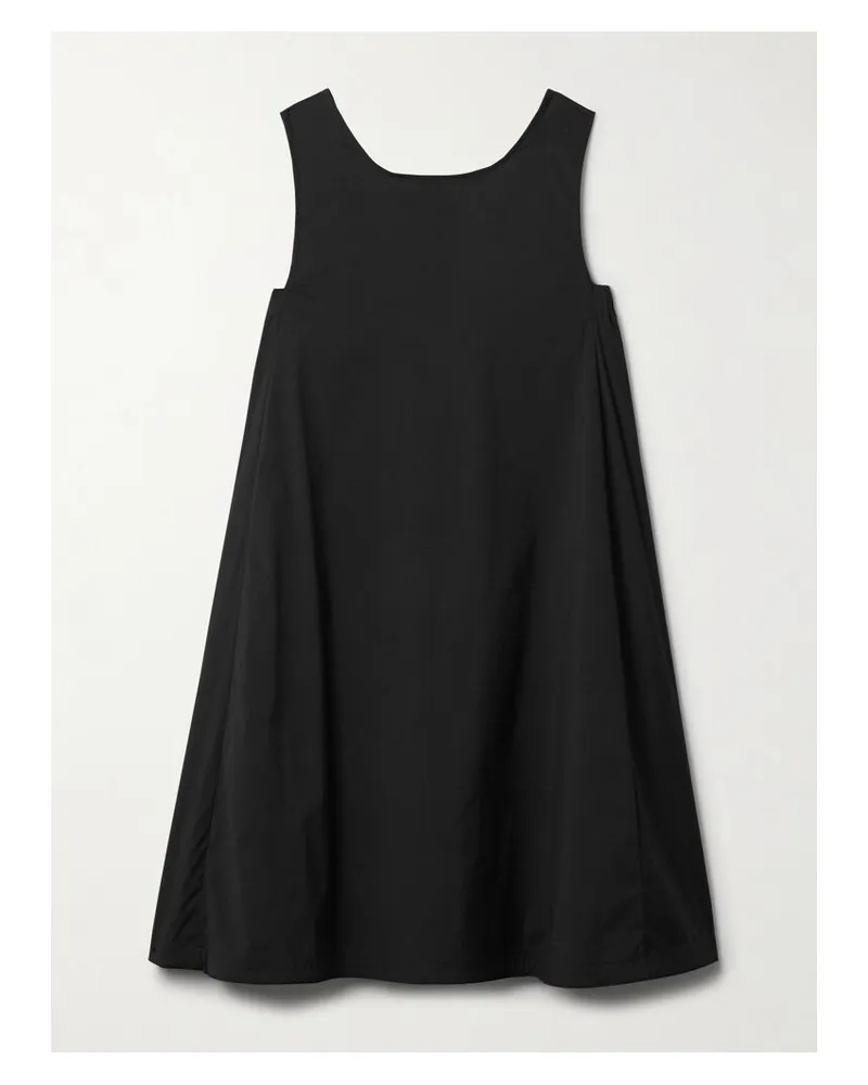 Max Mara Campale Minikleid Aus Popeline Aus Einer Baumwollmischung - Schwarz Schwarz
