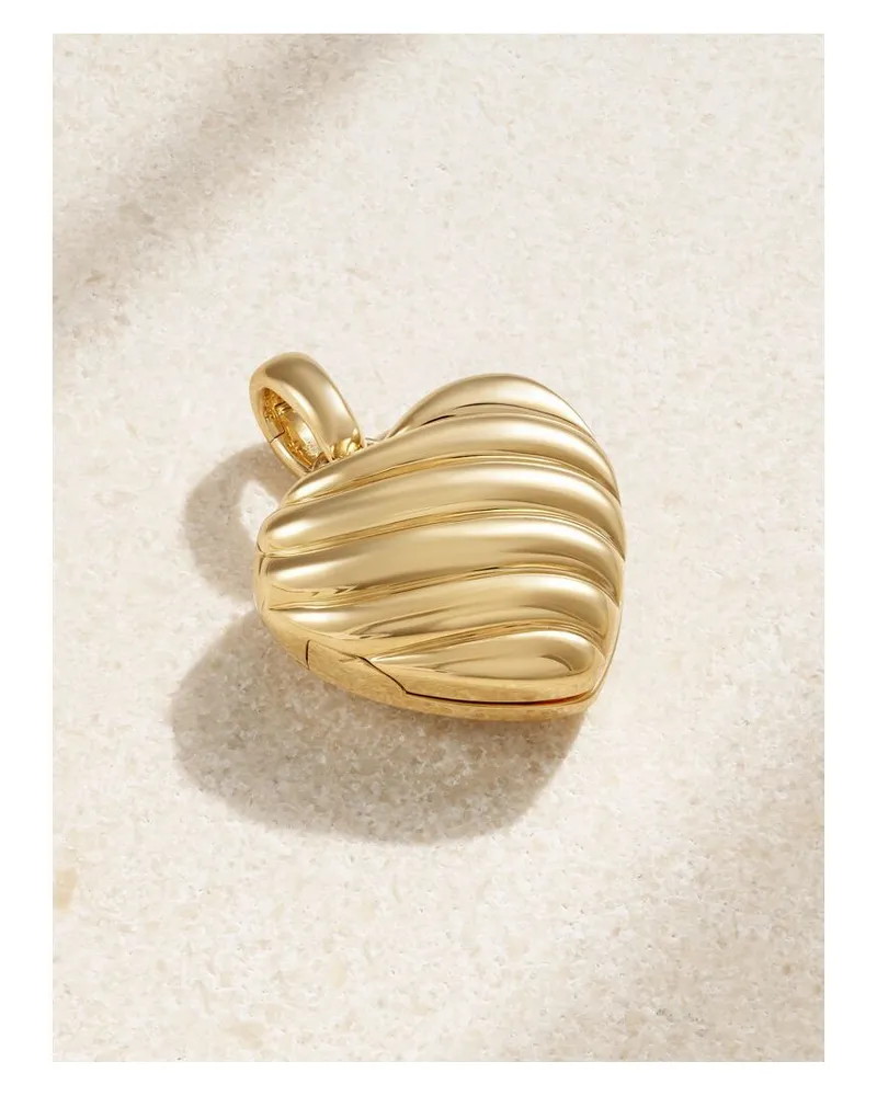 David Yurman Amulets Sculpted Cable Anhänger Aus 18 Karat Gold Gold