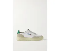 Medalist Low Sneakers Aus Veloursleder Und Leder - Weiß