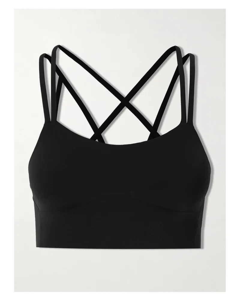 LULULEMON Like A Cloud B/c Sport-bh Aus Stretch-material - Schwarz Schwarz