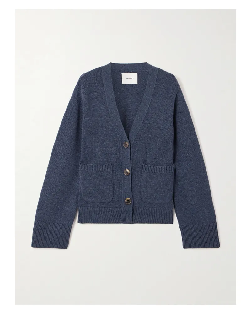 Lisa Yang Danni Cashmere Cardigan - Blue Blue