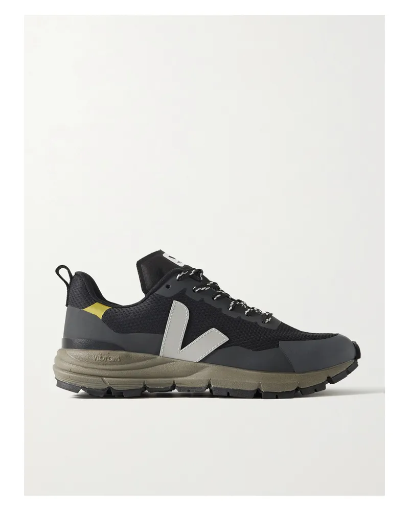 VEJA Dekkan Sneakers Aus Alveomesh-material Mit Gummibesätzen - Schwarz Schwarz