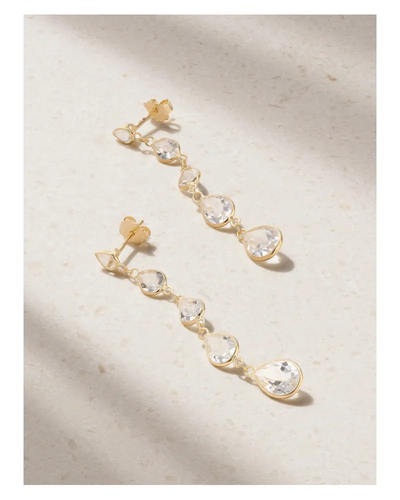 JIA JIA Chakra Ohrringe Aus 14 karat Gold Mit Topasen - Neutral Neutral