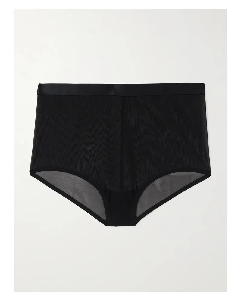 Spanx Spanxsupersmooth™ Sheersense Höschen Aus Stretch-material - Schwarz Schwarz