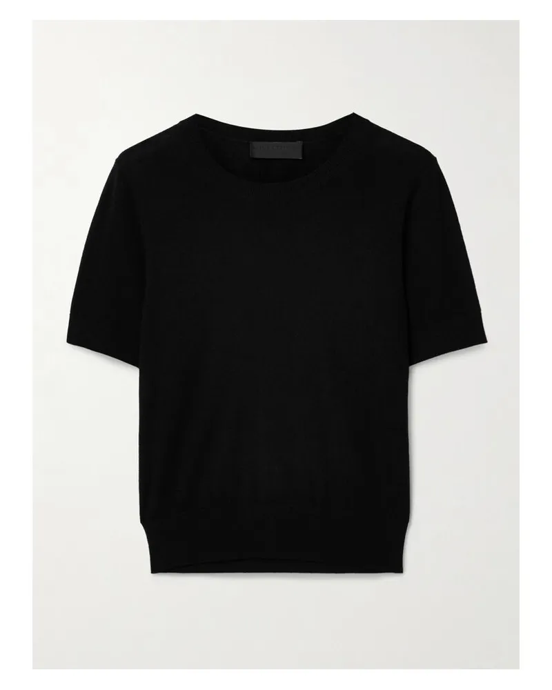 Nili Lotan Leilani Oberteil Aus Merinowolle - Schwarz Schwarz