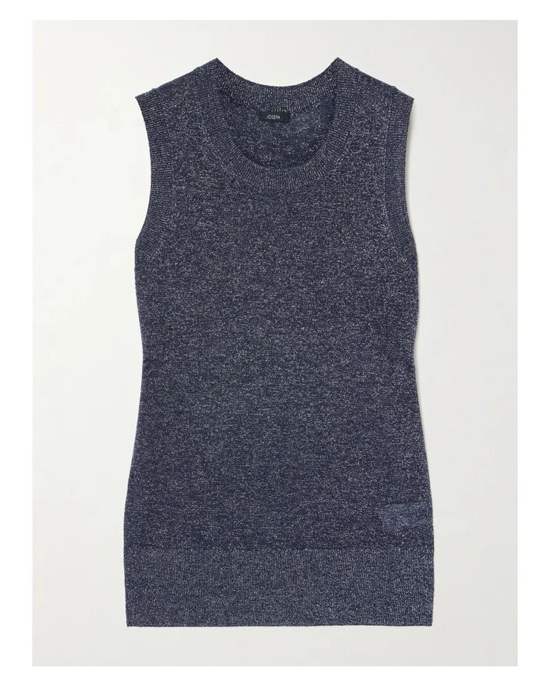 Joseph Ärmelloses Oberteil Aus Lurex® - Blau Blau