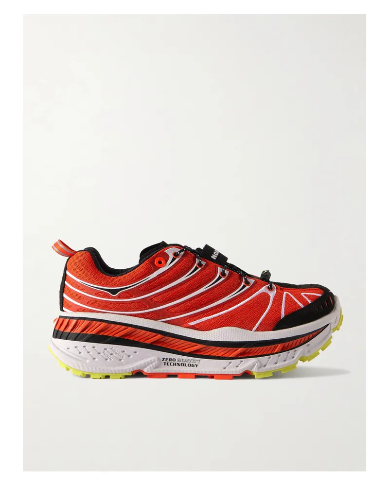 HOKA ONE ONE Stinson Evo Og Sneakers aus Mesh Rot