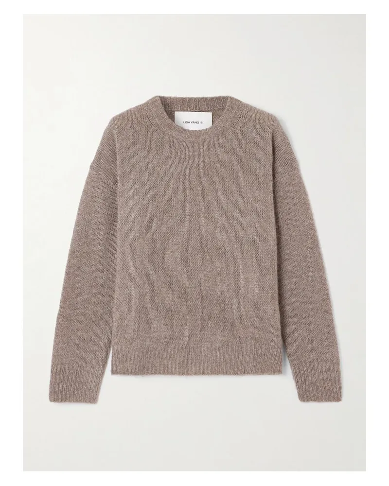 Lisa Yang Lova Pullover Aus Einer Kaschmir-seidenmischung - Braun Braun
