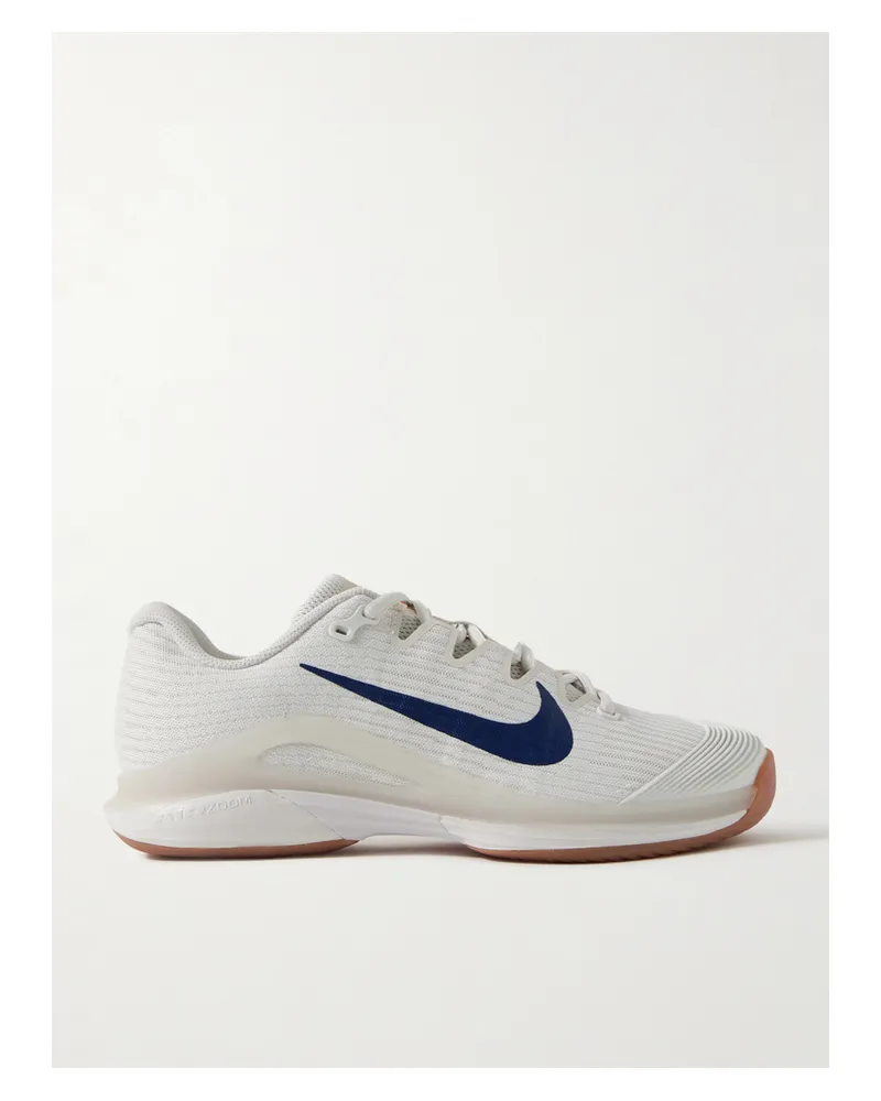 Nike Vapor 12 Sneakers Aus Mesh Mit Gummibesätzen - Wollweiß Wollweiß