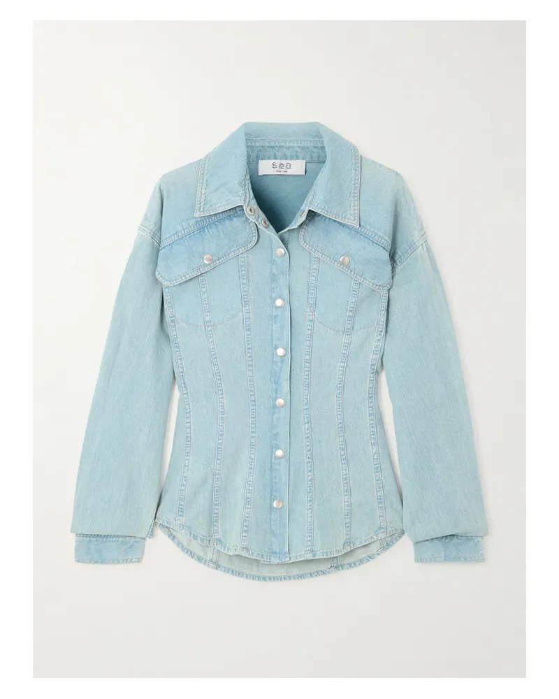 Sea Alba Jeanshemd - Blau Blau