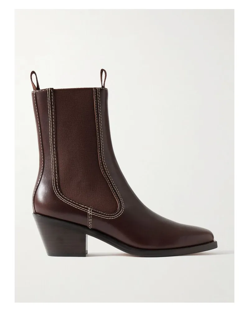 Loeffler Randall Nat Ankle Boots Aus Leder - Braun Braun