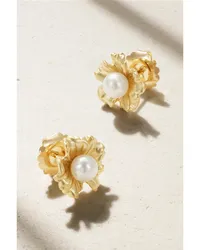 Irene Neuwirth Tropical Flower Ohrstecker aus 18 Karat Gold