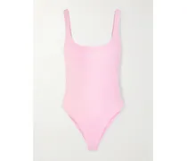 Appliquéd Swimsuit - Pink