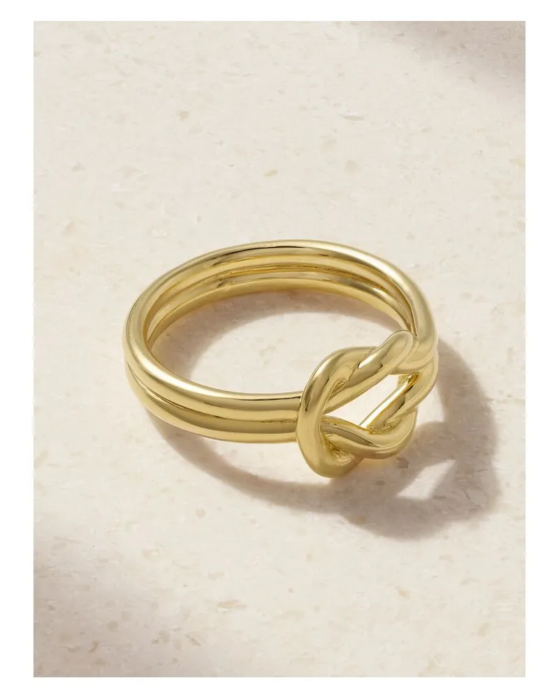 ANITA KO Knot Ring Aus 18 Karat Gold Gold