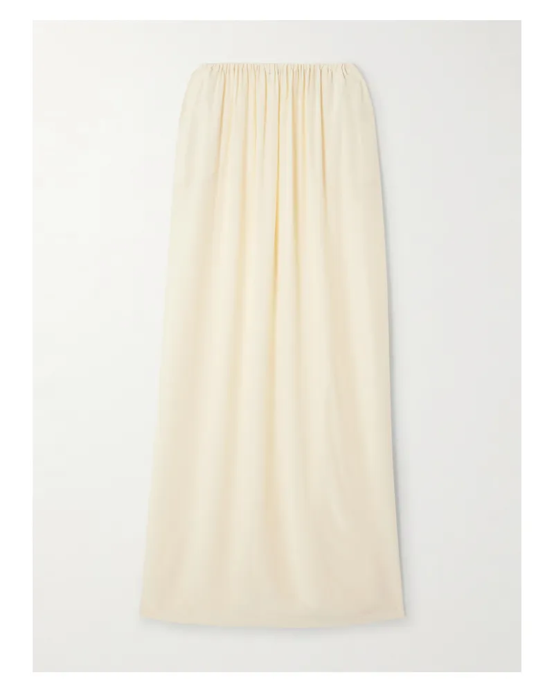 FRANKIE Shop Aeson Maxirock Aus Jersey - Creme Creme