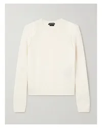 Tom Ford Kaschmirpullover Weiß