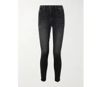 The Looker Mid-rise Skinny Jeans - Black