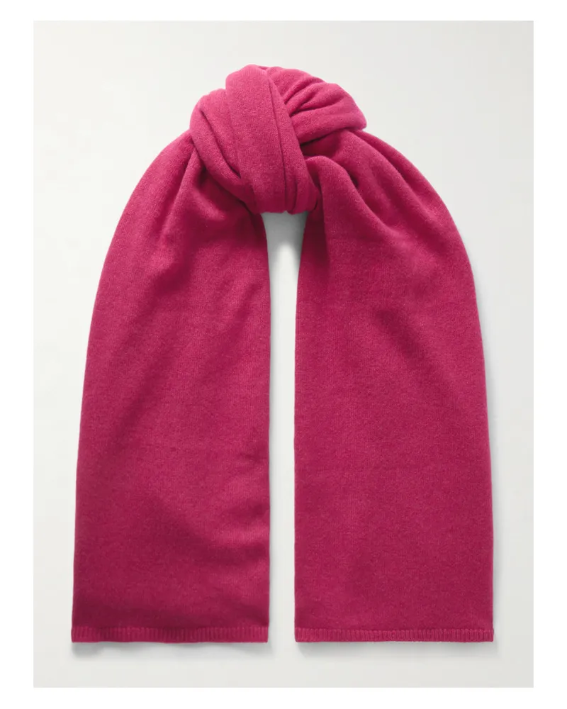 The Elder Statesman Schal Aus Kaschmir - Pink Pink