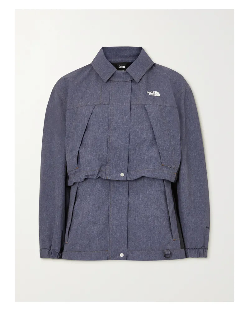 The North Face Wandelbare, Mehrlagige Jacke Aus Chambray Und Shell - Blau Blau