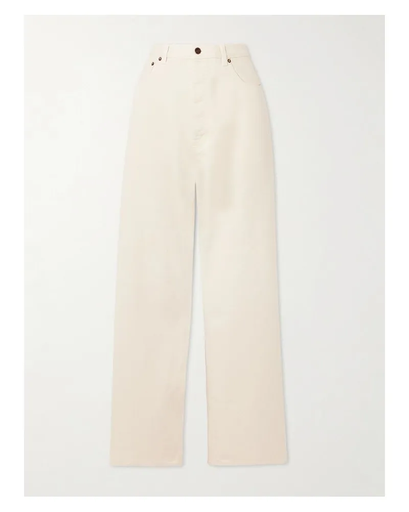 Fortela Jaron Boyfriend-jeans - Wollweiß Wollweiß