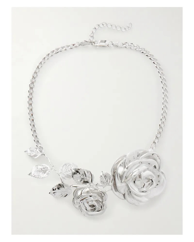 Magda Butrym Silberfarbene Kette Silber
