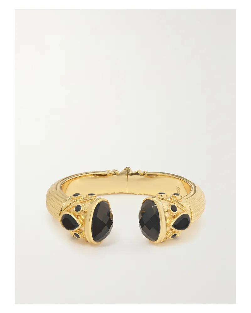 Amrapali Vergoldete Armspange Mit Onyx Gold