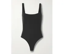 Fits Everybody Square Neck Bodysuit – Onyx – String-body - Schwarz