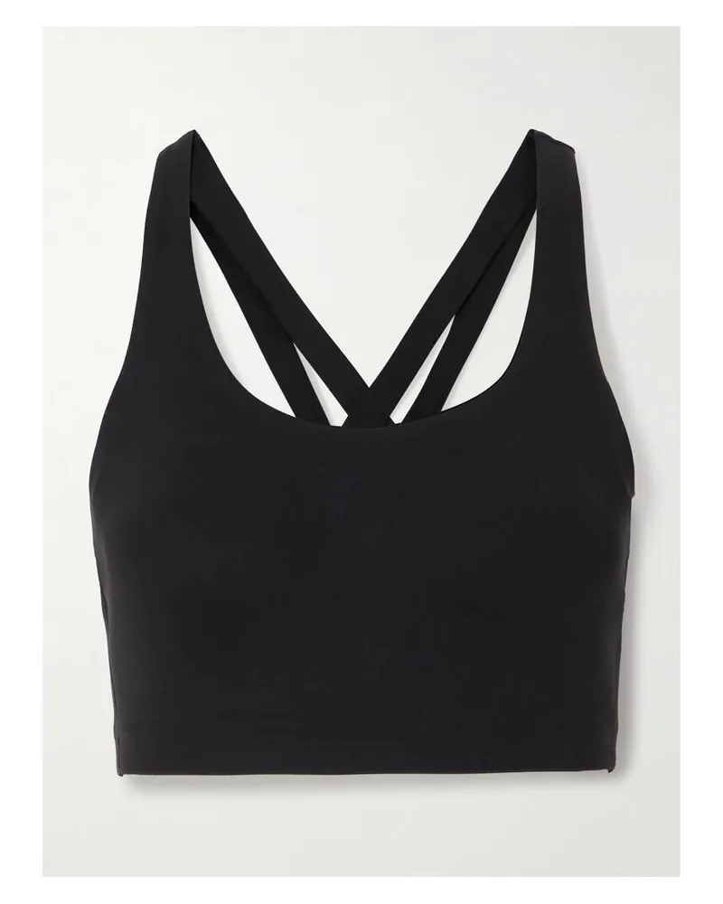 LULULEMON Train Sport-bh Aus Stretch-material - Schwarz Schwarz