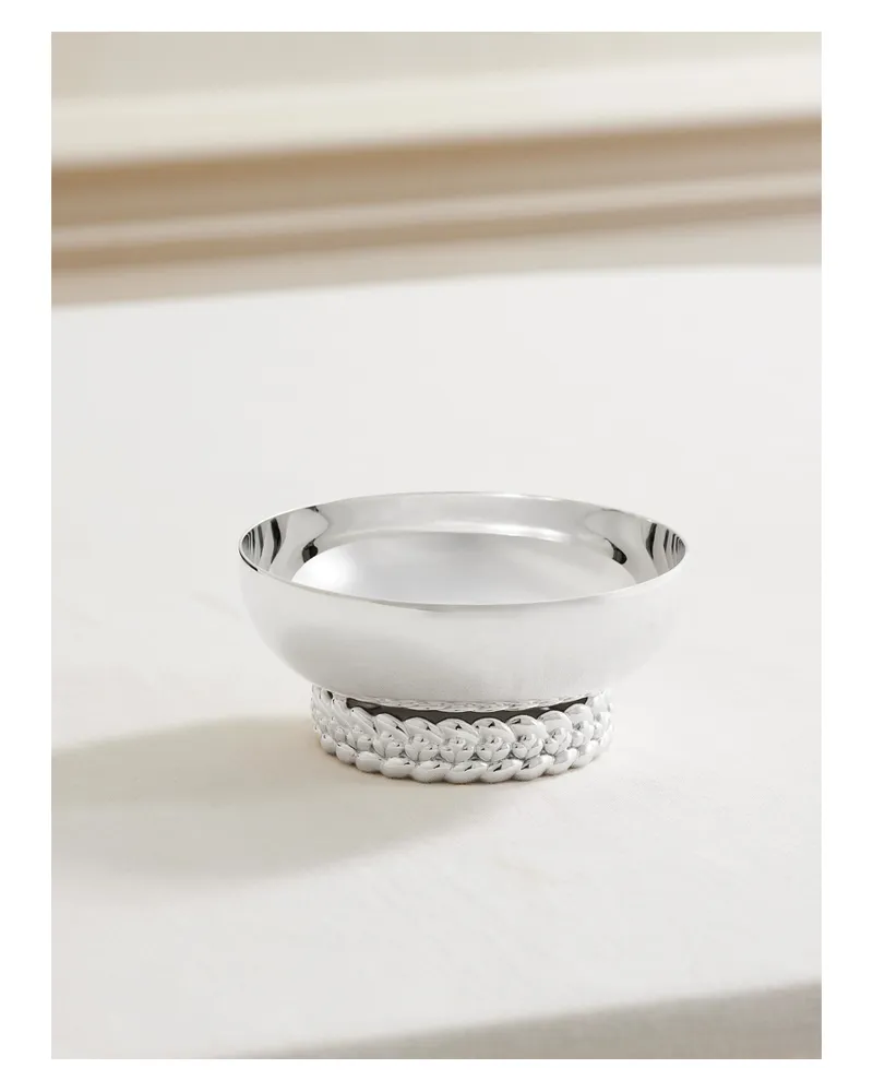 Christofle Babylone Small Silver-plated Bowl Silver