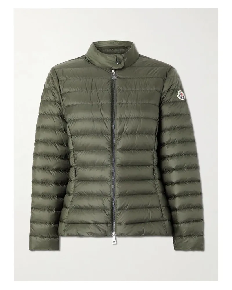 Moncler Igelle Daunenjacke Aus Gestepptem Shell Mit Wattierung - Grün Grün