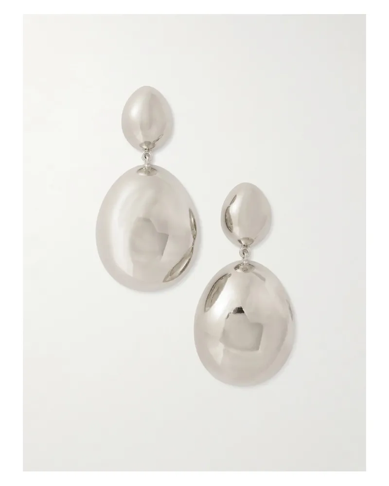 Isabel Marant Silberfarbene Ohrringe Silber