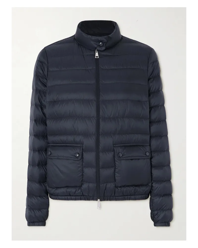 Moncler Lans Quilted Shell Down Jacket - Blue Blue