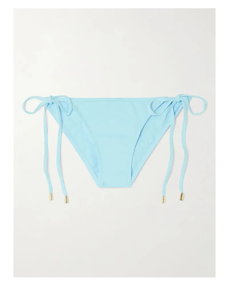 Melissa Odabash Maldives Bikini-höschen Mit Verzierungen - Blau Blau