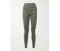Leggings Aus Freesoft™-jersey Mit Gepardenprint - Braun