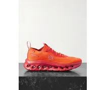 On Cloudtilt Sneakers Aus Recyceltem Stretch-strick - Orange