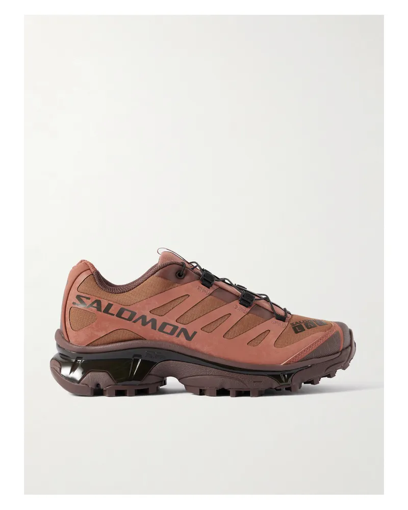 Salomon Xt-4 Og Protective Sneakers Aus Ripstop Mit Gummibesätzen Rot