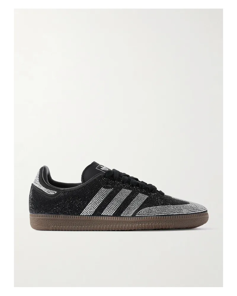 adidas Samba Og Sneakers Mit Kristallen - Schwarz Schwarz