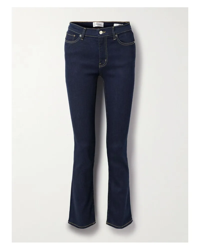 Frame Denim Le High Hoch Sitzende Jeans Mit Schmalem Bein - Blau Blau