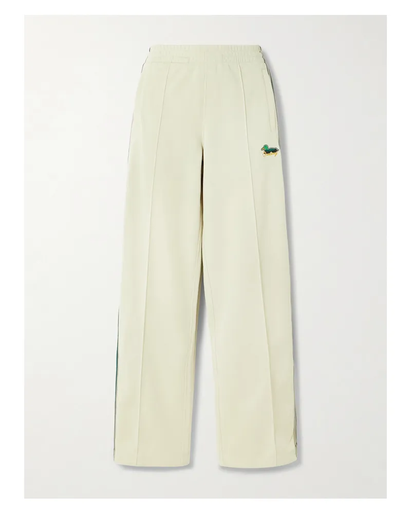 Burberry Jogginghose Aus Jersey Mit Streifen Und Stickerei - Braun Braun