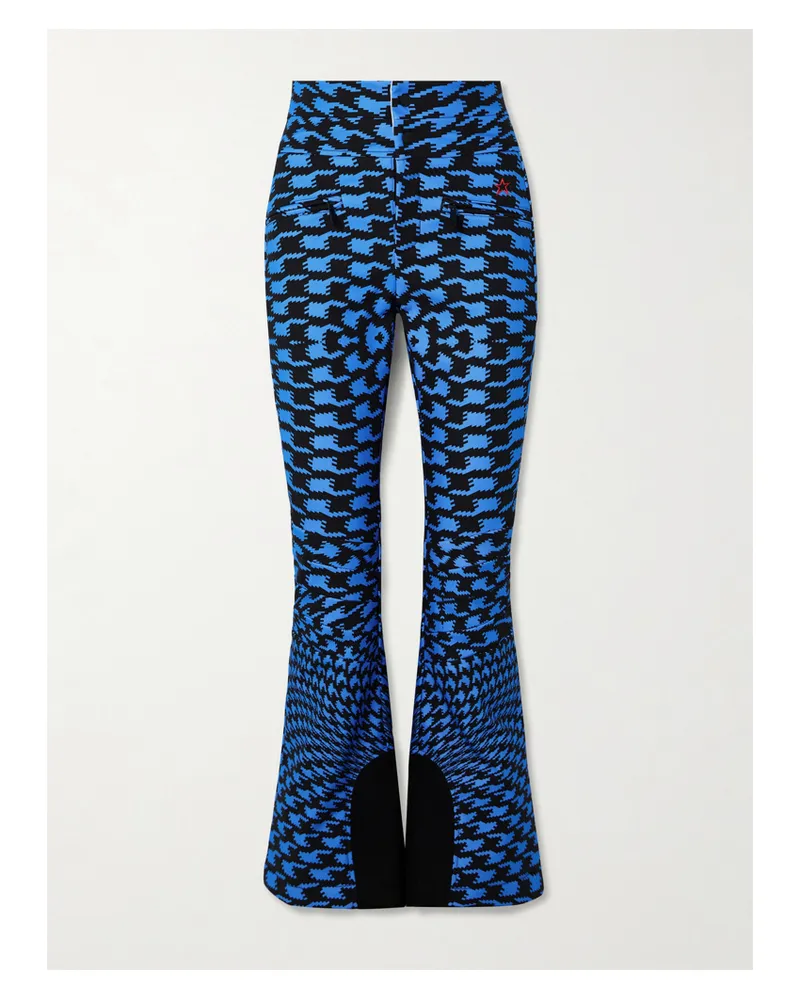 Perfect Moment Aurora Bedruckte Bootcut-skihose - Blau Blau